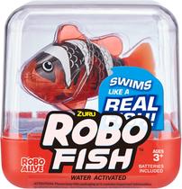 Robô Alive Robô Fish , Vermenho -nada de verdade-Fun 0084-8