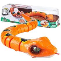 Robô Alive Serpente Cobra Rastejante Eletrônica Candide 1121