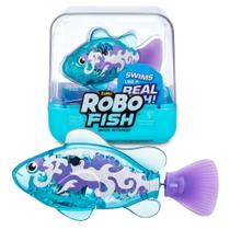Robo Alive Zuru Robo Fish Azul Claro F0084 - Fun