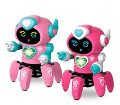 Robô Aranha Dançarino 6 Pernas Com Luz, Som E Movimento Robô Aranha Dançarino 6 Pernas Com Luz, Som E Movimento