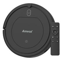 Robô Aspirador Amvox ASP018 Black Bivolt Aspira, Passa Pano e Limpa Automaticamente Robô Aspirador Amvox ASP018 Black Bivolt Aspira, Passa Pano e Limpa Automaticamente