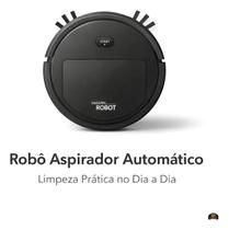 Robô Aspirador Automático Limpeza Leve Casa Pet Prático