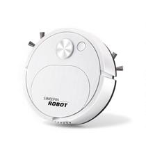 Robô Aspirador De Pó Automático Branco Recarregável Usb