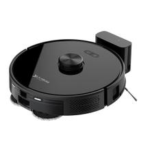 Robô Aspirador de Pó e Passa Pano KABUM! smart K1000, Mapeamento, MOP rotativo, até 7000PA, APP, Alexa/Google, Bivolt, Preto - KSAR1000PT