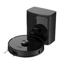 Robô Aspirador de Pó e Passa Pano KABUM! smart K1100, Mapeamento, MOP rotativo, Autolimpante, até 10000PA, APP, 220V, Preto - KSAR110020PT