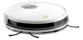 Robô Aspirador de Pó Kärcher RCV 1 Controle Remoto 3 Modos de Limpeza Sensor Anti-queda e de Colisão