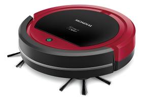 Robô Aspirador de Pó Smart Clean Mondial RB-07 30w Vermelho com Preto