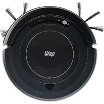 Robô Aspirador de Pó WAP Robot W100, 250ml, Bivolt, Preto