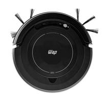 Robô Aspirador de Pó WAP Robot W100 na cor Preto com Autonomia de 1h40, 3 modos de limpeza, MOP, capacidade de 250ml Bivolt.