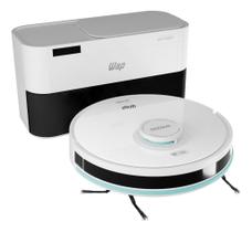 Robô Aspirador de Pó WAP ROBOT W4000 Com Navegação 360 e Autolimpeza 127V