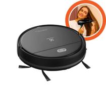 Robô Aspirador ERB10 Poder de Limpeza que Aspira e Passa Pano Bivolt