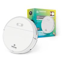Robô Aspirador Inteligente Wifi 3 Em 1 Positivo Casa Varre Aspira Passa Pano