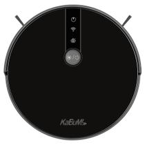 Robô Aspirador Passa Pano KaBuM! Smart 500 - 5 Modos de Limpeza, Mapeamento Giroscópio, Base de Carregamento, Preto - KBSF000