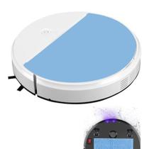Robo Aspirador Passa Pano Luz Ultravioleta Vassoura USB Inteligente Automatico Limpeza Faxina Poeira Casa Arrumaçao Anti Queda Anti Colisao Robo Aspirador Passa Pano Luz Ultravioleta Vassoura USB Inteligente Automatico Limpeza Faxina Poeira Casa Arrumaçao Anti Queda Anti Colisao