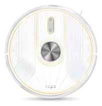 Robô Aspirador Ropo Glass 5 Varre Aspira E Passa Pano Branco