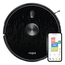 Robo Aspirador Ropo Smart Laser Alexa Google 3 Em 1 - Robo Aspirador Ropo Smart Laser Alexa Google 3 Em 1 -