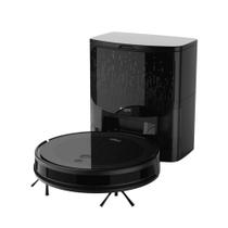 Robô Aspirador Ropo Smart Pet + Estação Autolimpante 3 em 1 Google, Alexa, Controle por App Preto - 127v