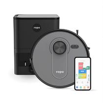 Robô Aspirador Ropo Vision Pro Autolimpante, aspira e passa pano, alto poder de sucção, com Inteligêcnia Artificial.