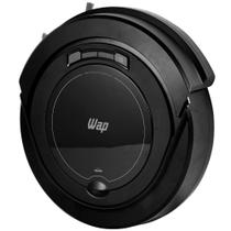 Robô Aspirador Varre Passa Pano e Aspira Autonomia de 1h40 Wap Robot W90 Preto Bivolt