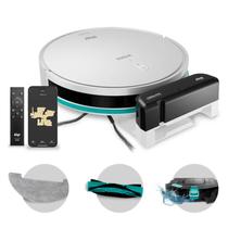 ROBO ASPIRADOR W1000 3 EM 1 Retorno Automático Mapeamento, Varrer, Aspirar, Passa pano, controle de voz, aplicativo até 2h40 autonomia