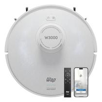 Robô Aspirador W3000 Acabamento em Vidro Volta Sozinho a Base Carregadora e Navegação 360 Bivolt WAP