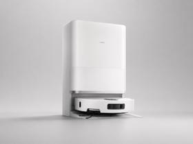 Robô Aspirador Xiaomi Vaccum 5 Base Auto Limpante Mapeamento Inteligente Branco Robô Aspirador Xiaomi Vaccum 5 Base Auto Limpante Mapeamento Inteligente Branco