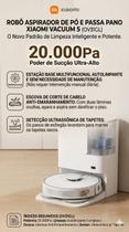 Robô Aspirador Xiaomi Vacuum 5 OV31GL LANÇAMENTO 127V