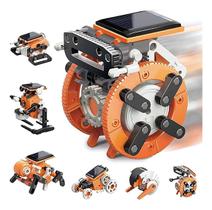 Robô Brinquedo Energia Solar 7 Em 1 Robótica Educacional