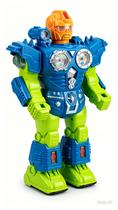 Robô Brinquedo Infantil Boneco Anda Com Luz e Som Akatron WellKids WBU3759