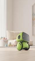 Robô Brinquedo Inteligente Voz E Dança Verde 13cm