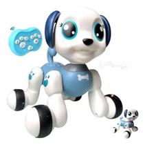 Robô Cachorro Controle Remoto Pet Recarregável Ninho Boy