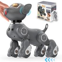 Robô Cachorro VATOS - Brinquedo com Controle Remoto e Voz para Crianças