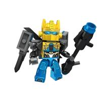 Robo carro de montar autobot 4 em 1 brinquedo infantil transformaveis educativo atrativo menino