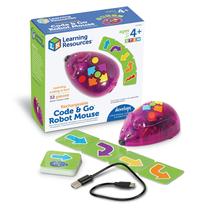 Robô Code & Go Recarregável - Brinquedo STEM para Aprendizagem