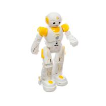 Robô Dança Toca Música Com Led Controle Remoto Jjr/c