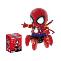 Robô Dançante Marvel O Incrível Homem-Aranha Com Luz Musical, Figura De Ação Elétrica Para Presente