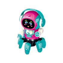 Robô Dançarino DJ c/ Luzes Movimentos Som Brinquedo Infantil