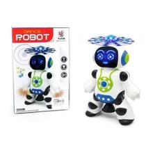 Robô Dançarino Toca Música Luzes Dancing Robot Brinquedo Infantil Robô Dançarino Toca Música Luzes Dancing Robot Brinquedo Infantil
