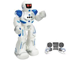 Robô de Brinquedo com Controle Remoto - Emite Som e Luz Smart Bot Xtrem Bots Fun
