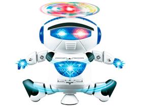 Robo De Brinquedo Dançarino Dança Gira 360º C/ Luzes E Som - Zoop Robo De Brinquedo Dançarino Dança Gira 360º C/ Luzes E Som - Zoop