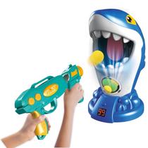 Robo de Brinquedo Mira Certa Super Desafio Tubarao Zoop Toys Robo de Brinquedo Mira Certa Super Desafio Tubarao Zoop Toys