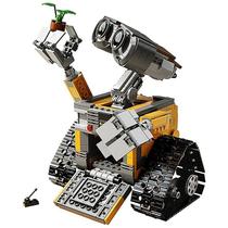 Robô de brinquedo modelo 687 peças Wall-Robot DIY Kawaii para crianças