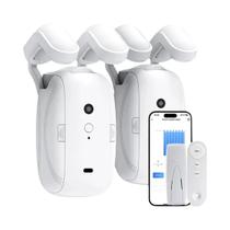 Robô De Cortina Inteligente 3 Em 1 Controle Pelo App Tuya, Controle Remoto Por Voz Alexa Google