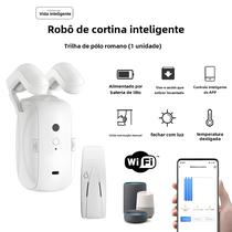 Robô de Cortina Inteligente Wi-Fi Tuya - Abertura Única/Dupla - Controle via App