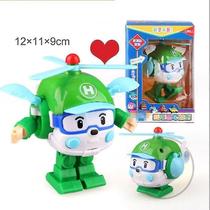 Robô de transformação de brinquedos Robocar Poli Poli Amber Roy Car