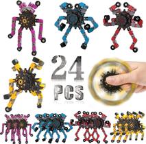 Robô DIY de corrente deformável Fidget Toys BAOERHUI, pacote com 24