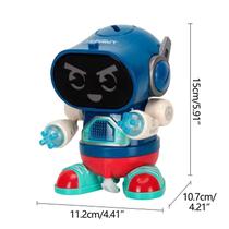 Robô elétrico educacional infantil Dancing Robot Toy Musi Robô elétrico educacional infantil Dancing Robot Toy Musi