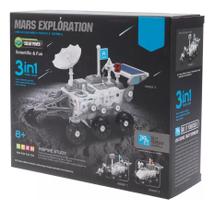 Robô Exploração em Marte 3 em 1 - Kit Educacional Experimentos Solar Completo