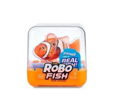 Robo Fish Laranja / Peixe Palhaço (Robo Alive Zuru) - Peixe Robô