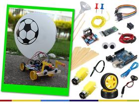 Robô Fura Balões com Bluetooth - Kit de Robótica Educacional com Arduino Robô Fura Balões com Bluetooth - Kit de Robótica Educacional com Arduino